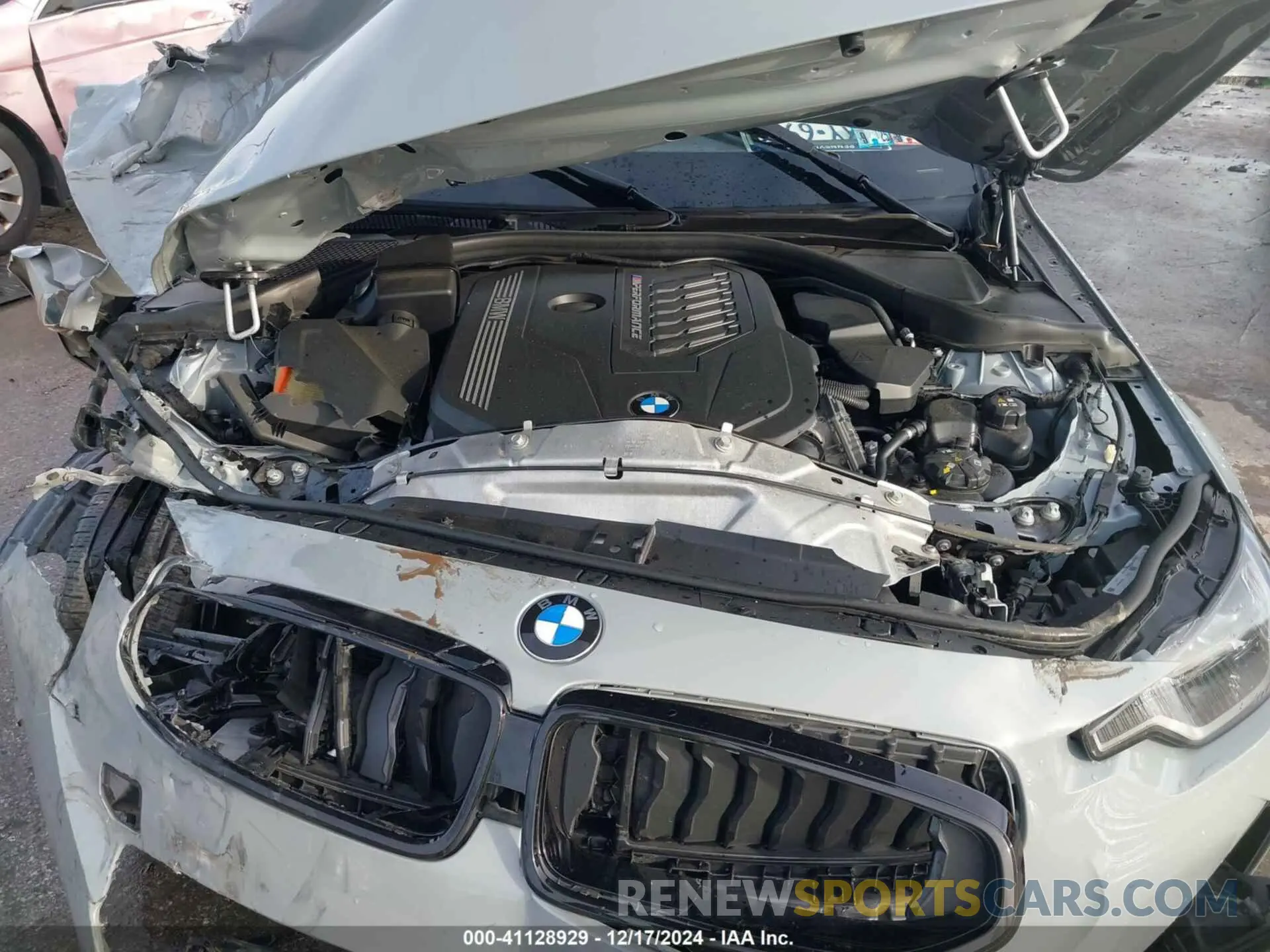 10 fotografías del automóvil dañado 3MW53CM02P8D40840 BMW M240 2023