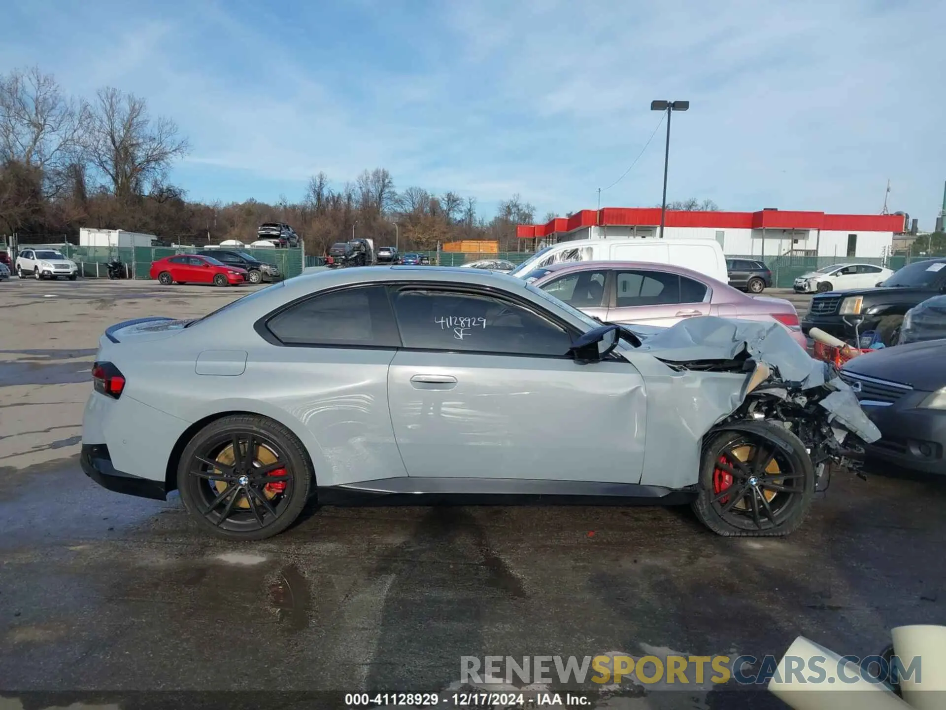12 fotografías del automóvil dañado 3MW53CM02P8D40840 BMW M240 2023