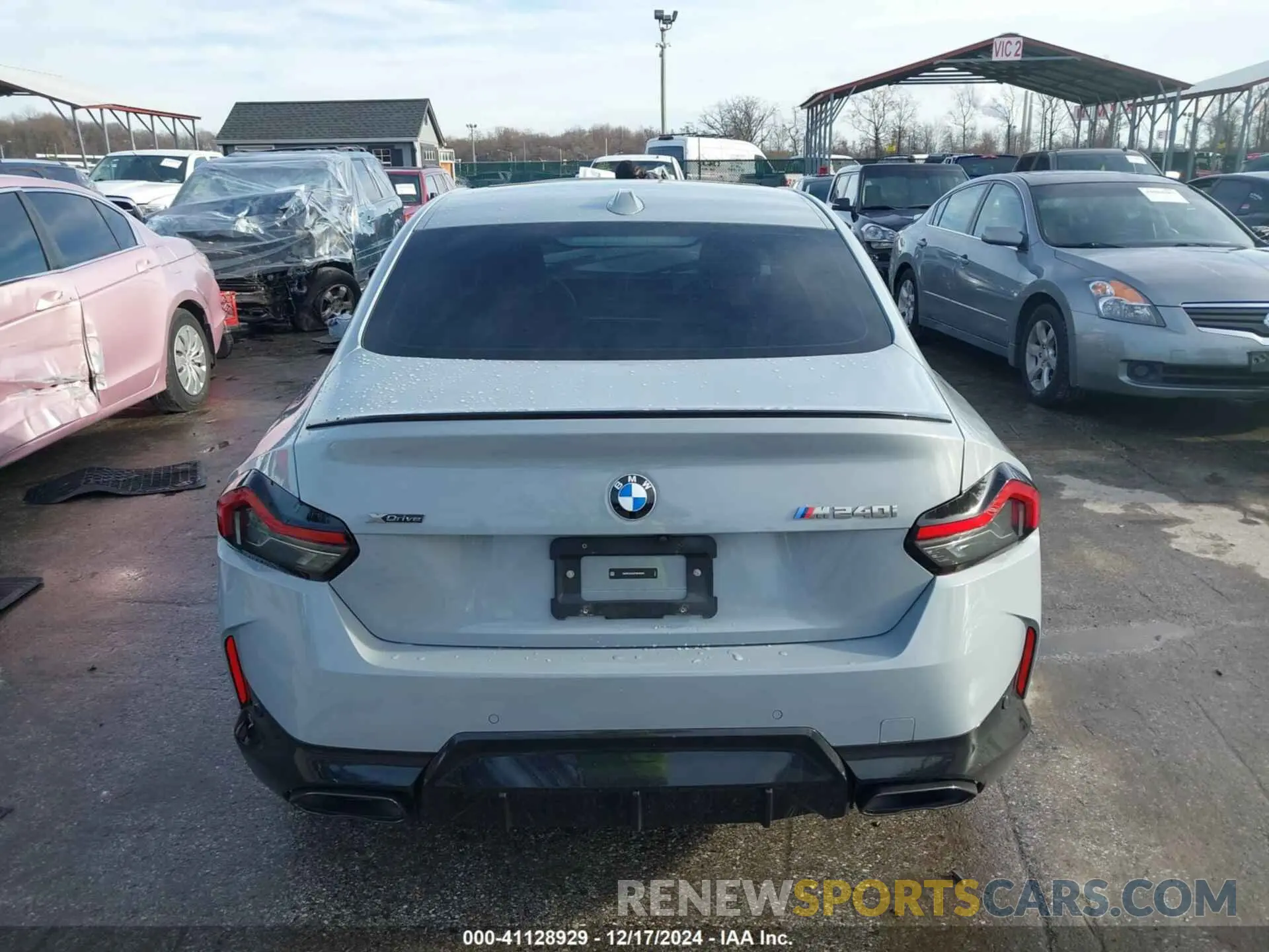 15 fotografías del automóvil dañado 3MW53CM02P8D40840 BMW M240 2023