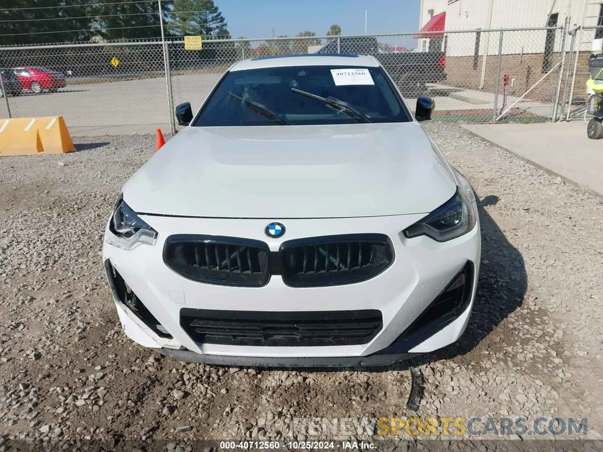 12 fotografías del automóvil dañado 3MW53CM09P8C80040 BMW M240 2023
