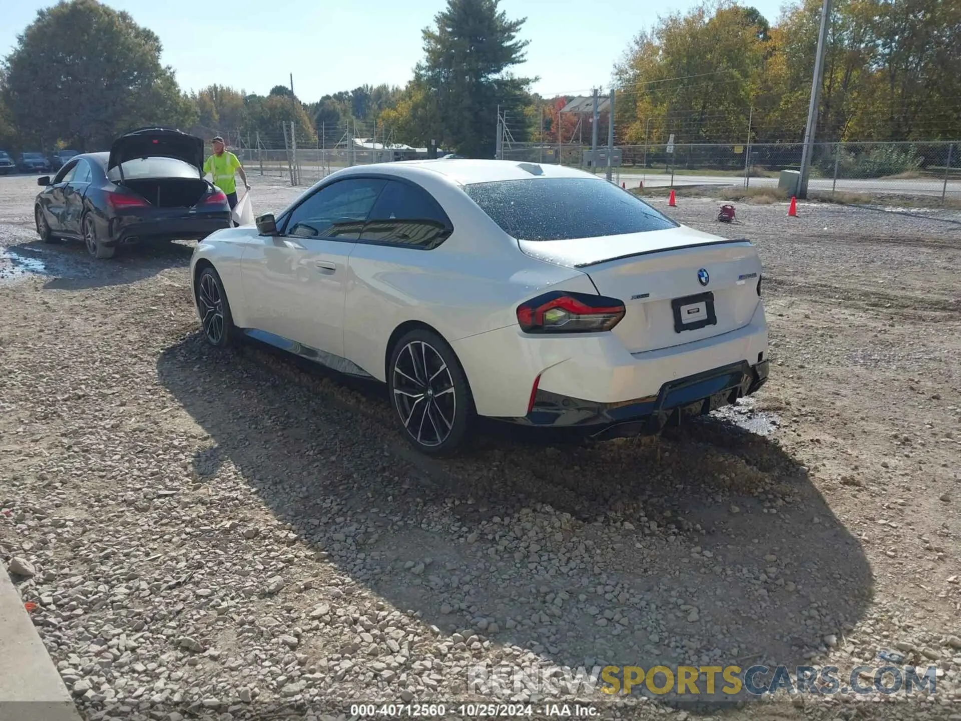 3 fotografías del automóvil dañado 3MW53CM09P8C80040 BMW M240 2023