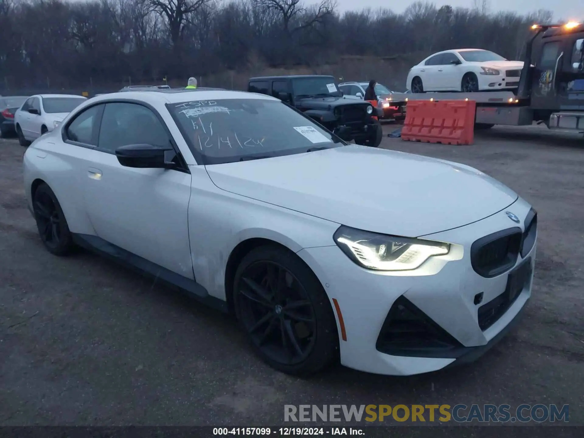 1 fotografías del automóvil dañado 3MW53CM09P8D55741 BMW M240 2023