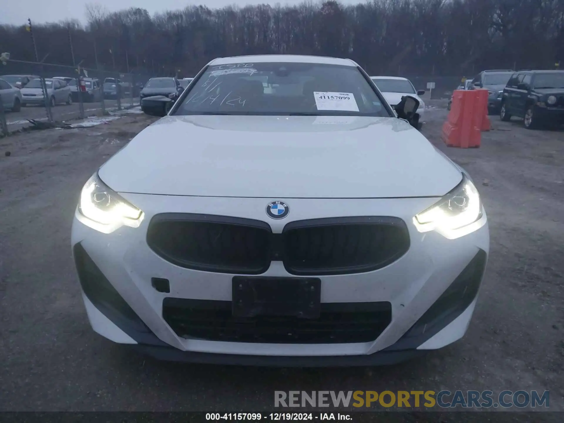 12 fotografías del automóvil dañado 3MW53CM09P8D55741 BMW M240 2023