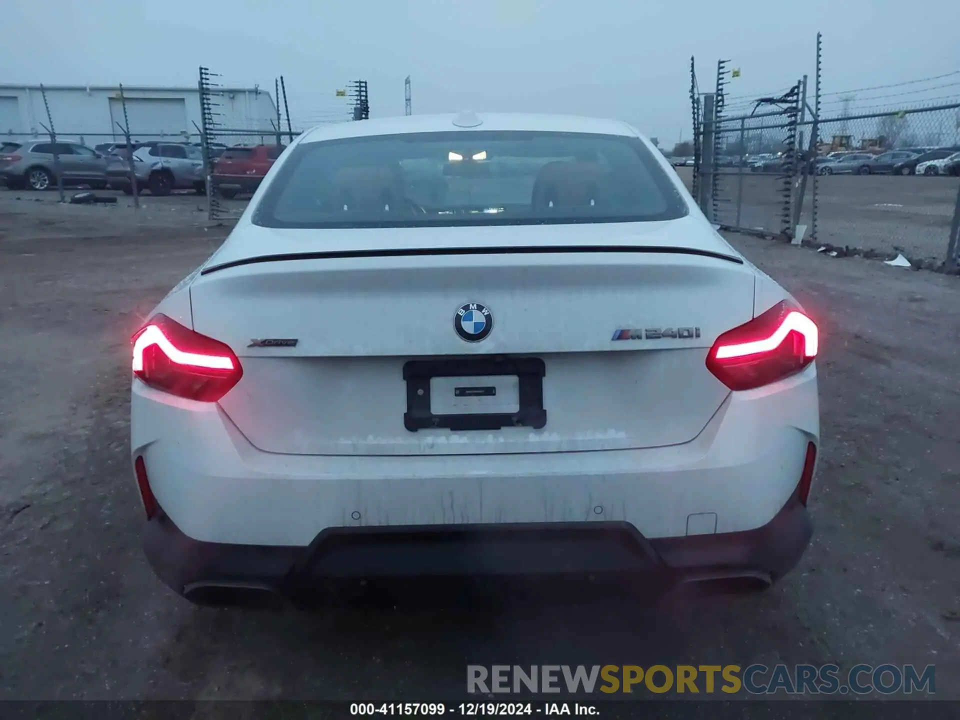 16 fotografías del automóvil dañado 3MW53CM09P8D55741 BMW M240 2023