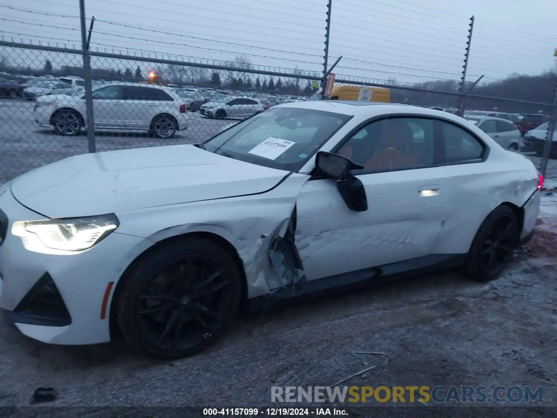 6 fotografías del automóvil dañado 3MW53CM09P8D55741 BMW M240 2023