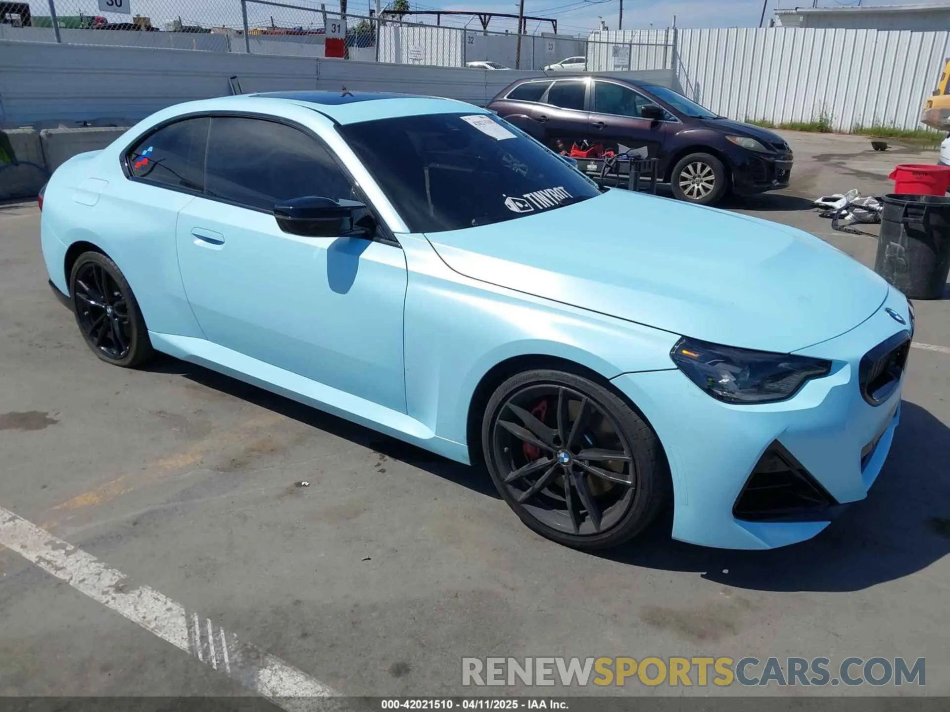 1 fotografías del automóvil dañado 3MW43CM01R8E07331 BMW M240 2024