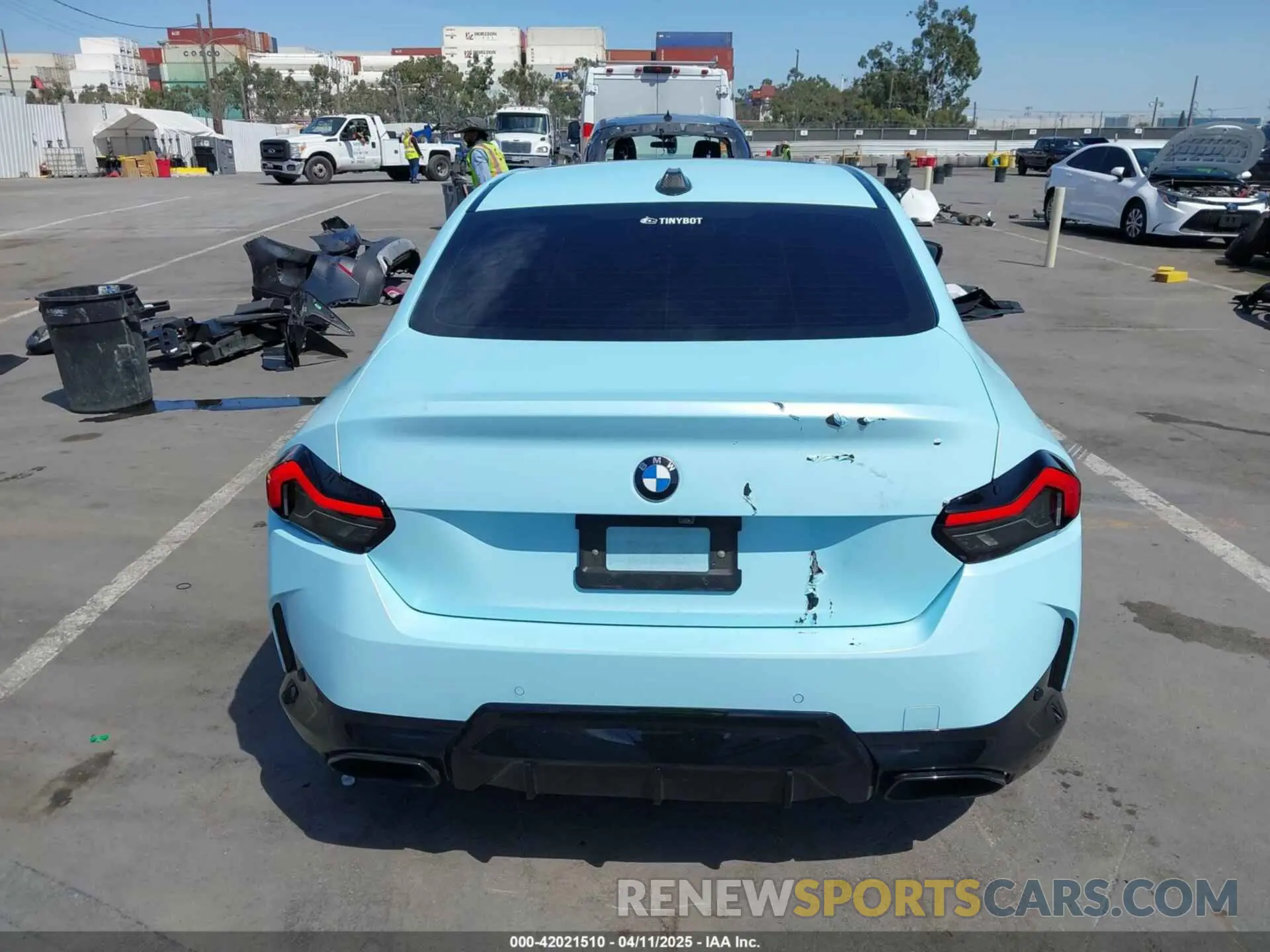 16 fotografías del automóvil dañado 3MW43CM01R8E07331 BMW M240 2024
