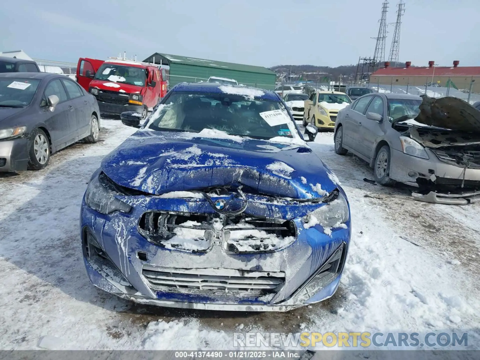 12 fotografías del automóvil dañado 3MW53CM06R8E14358 BMW M240 2024