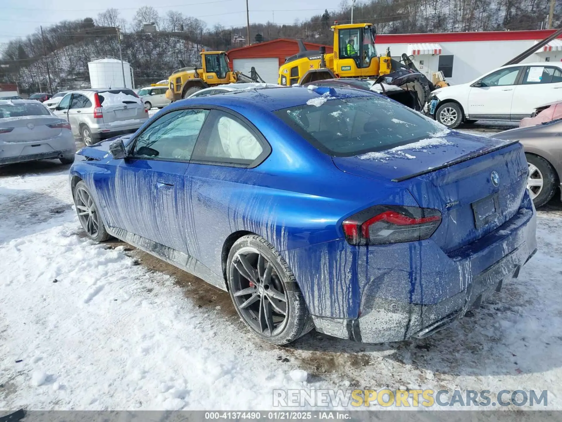 3 fotografías del automóvil dañado 3MW53CM06R8E14358 BMW M240 2024