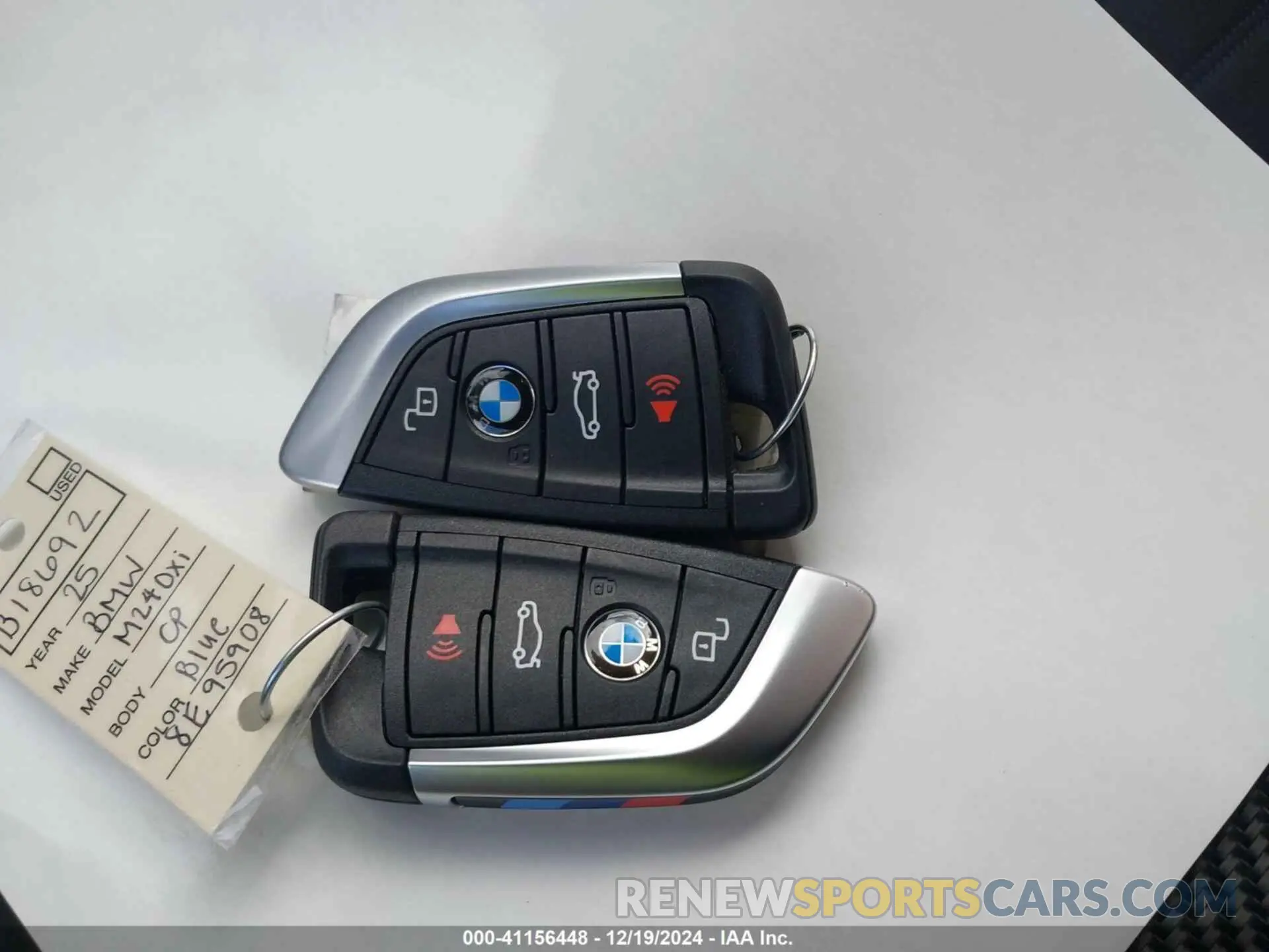 11 fotografías del automóvil dañado 3MW53CM05S8E95908 BMW M240 2025