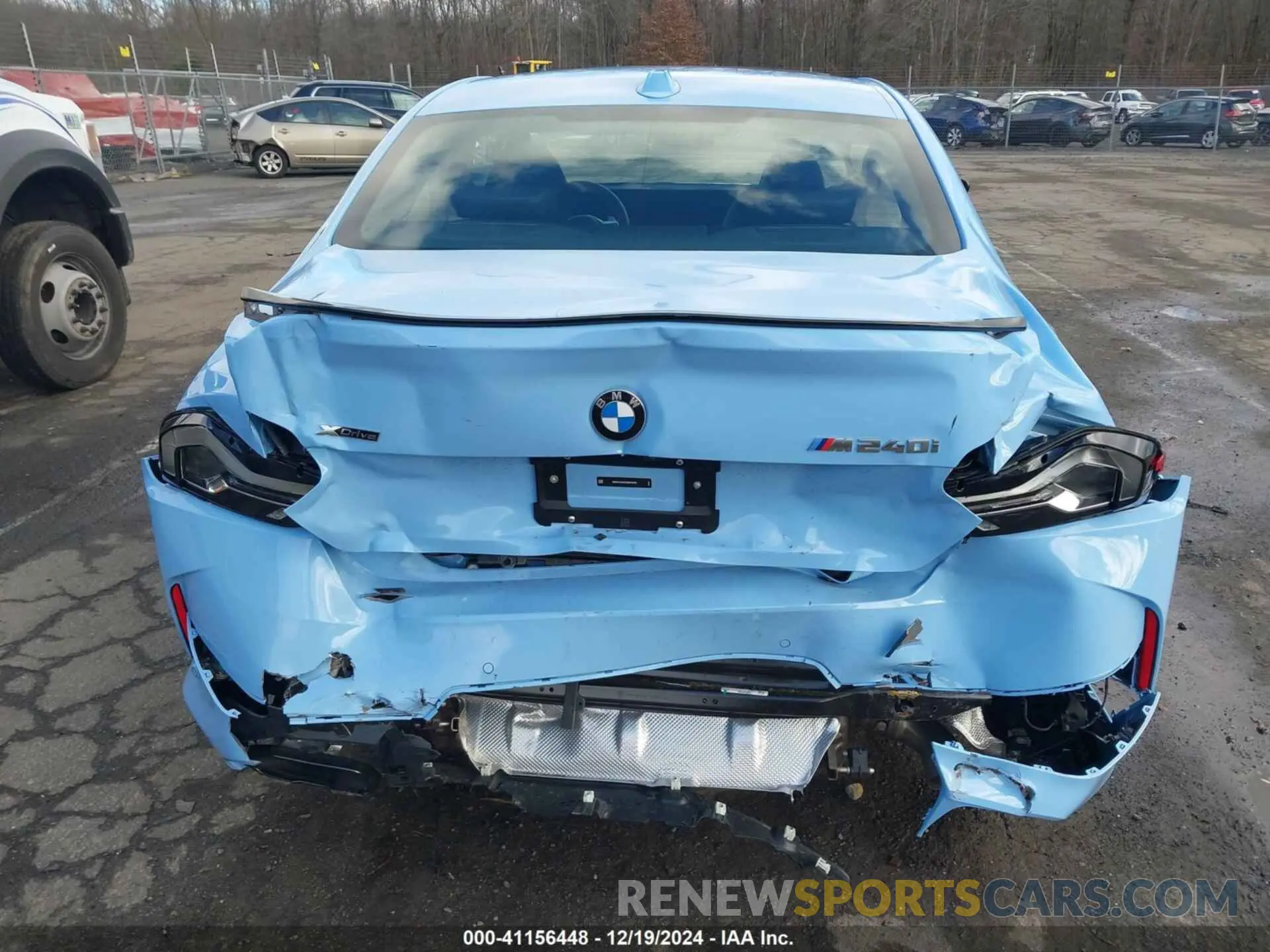 16 fotografías del automóvil dañado 3MW53CM05S8E95908 BMW M240 2025