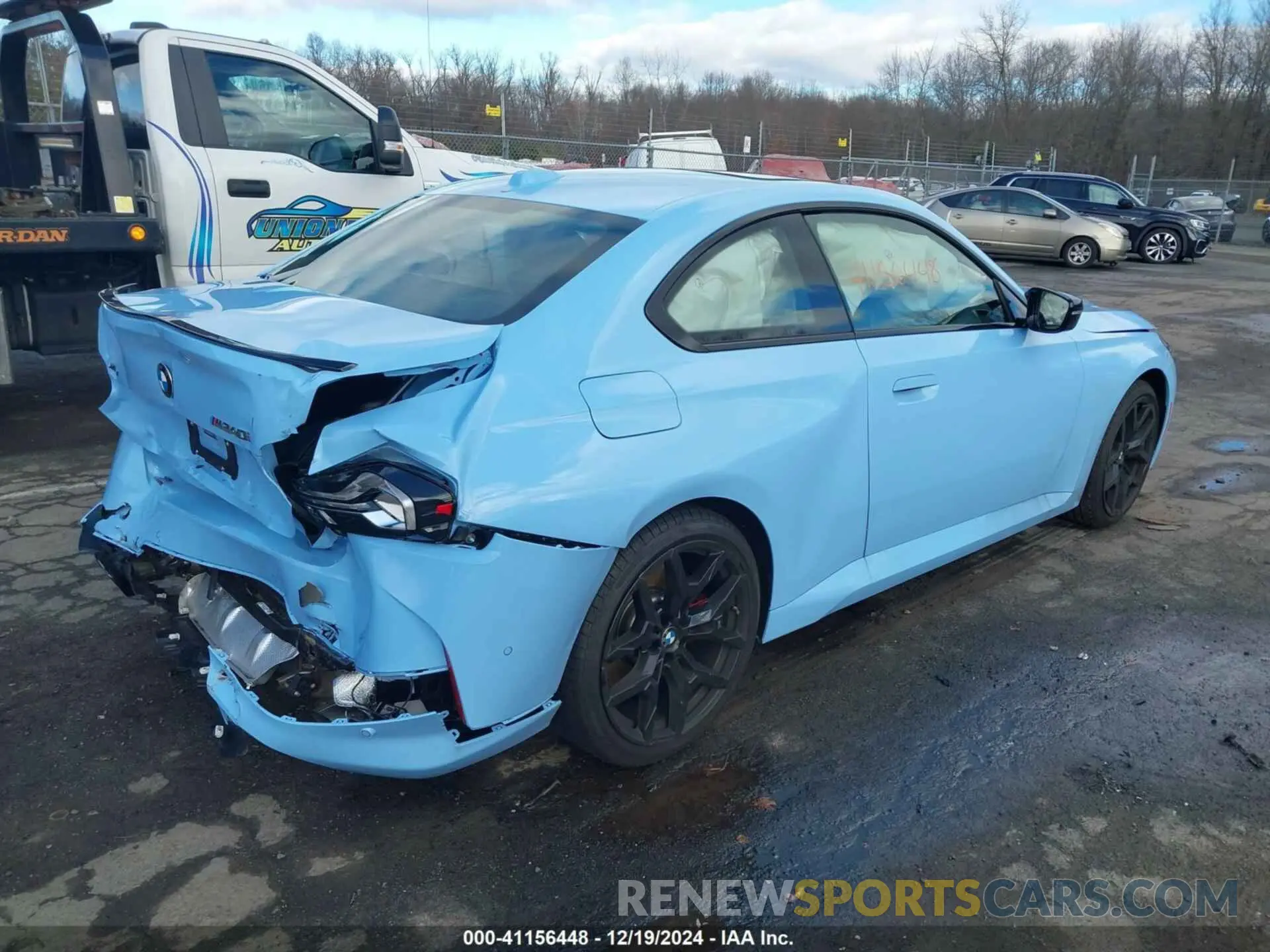 4 fotografías del automóvil dañado 3MW53CM05S8E95908 BMW M240 2025