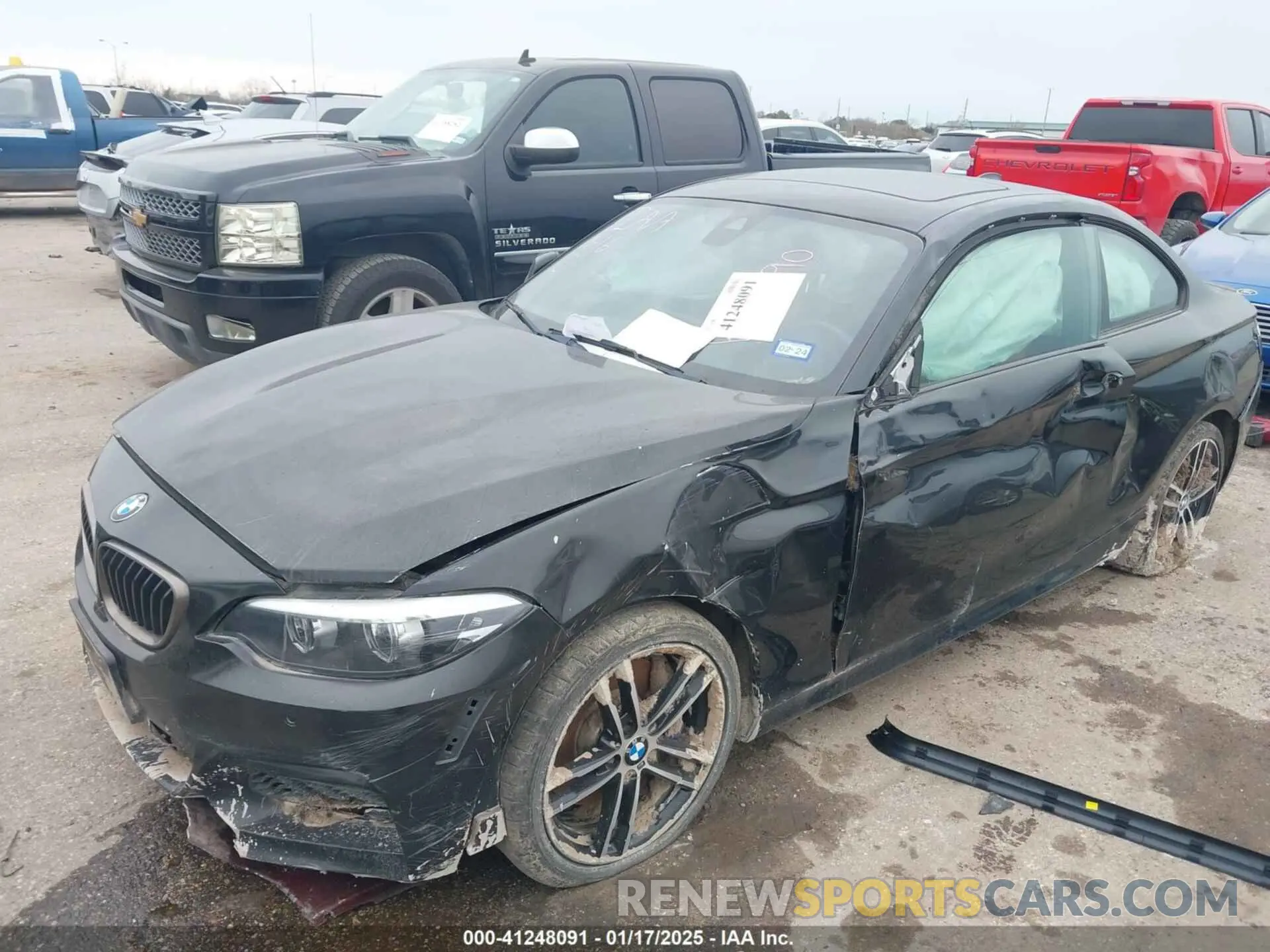 2 fotografías del automóvil dañado WBA2J5C07L7E72190 BMW M240I 2020