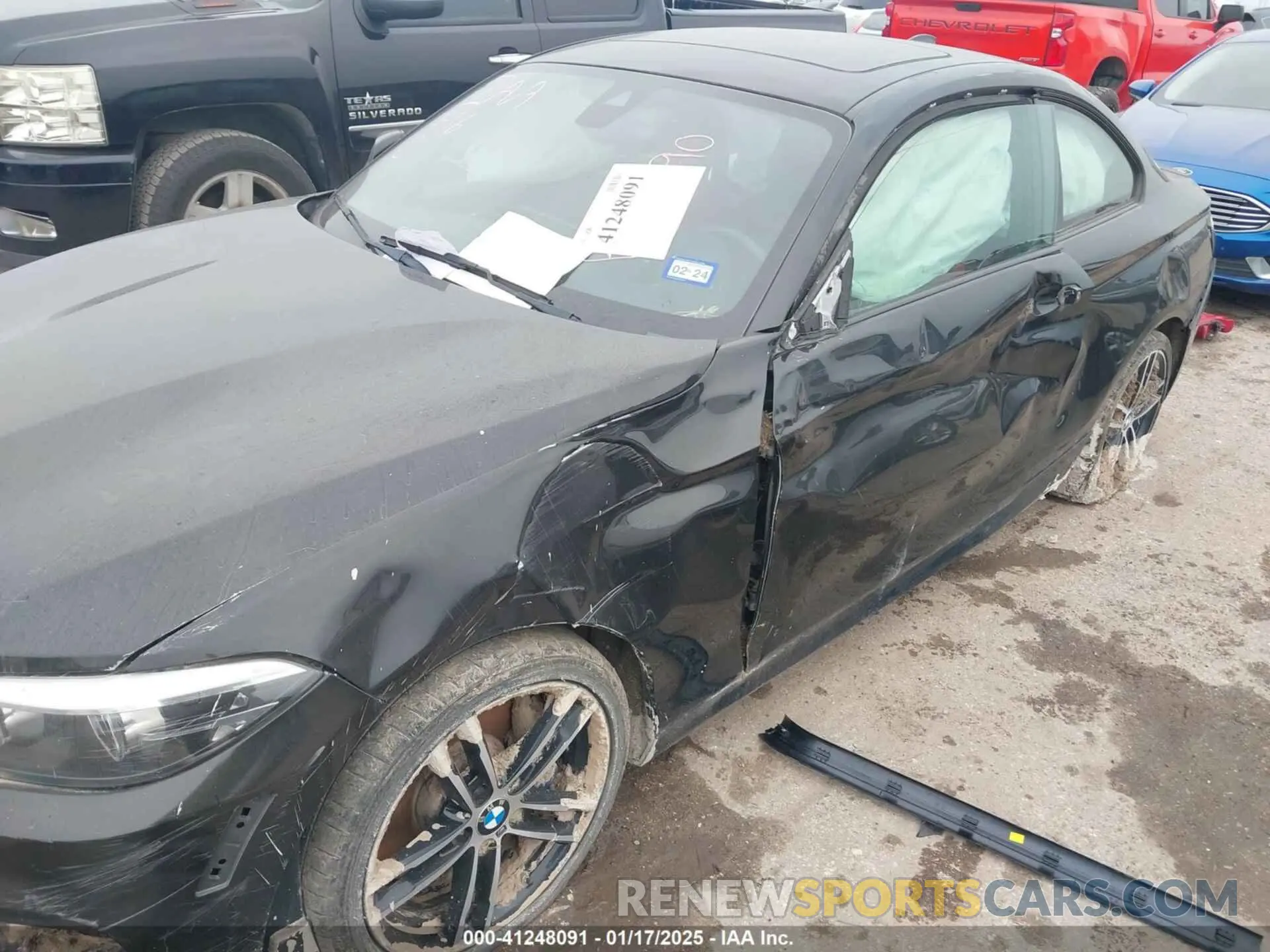 6 fotografías del automóvil dañado WBA2J5C07L7E72190 BMW M240I 2020
