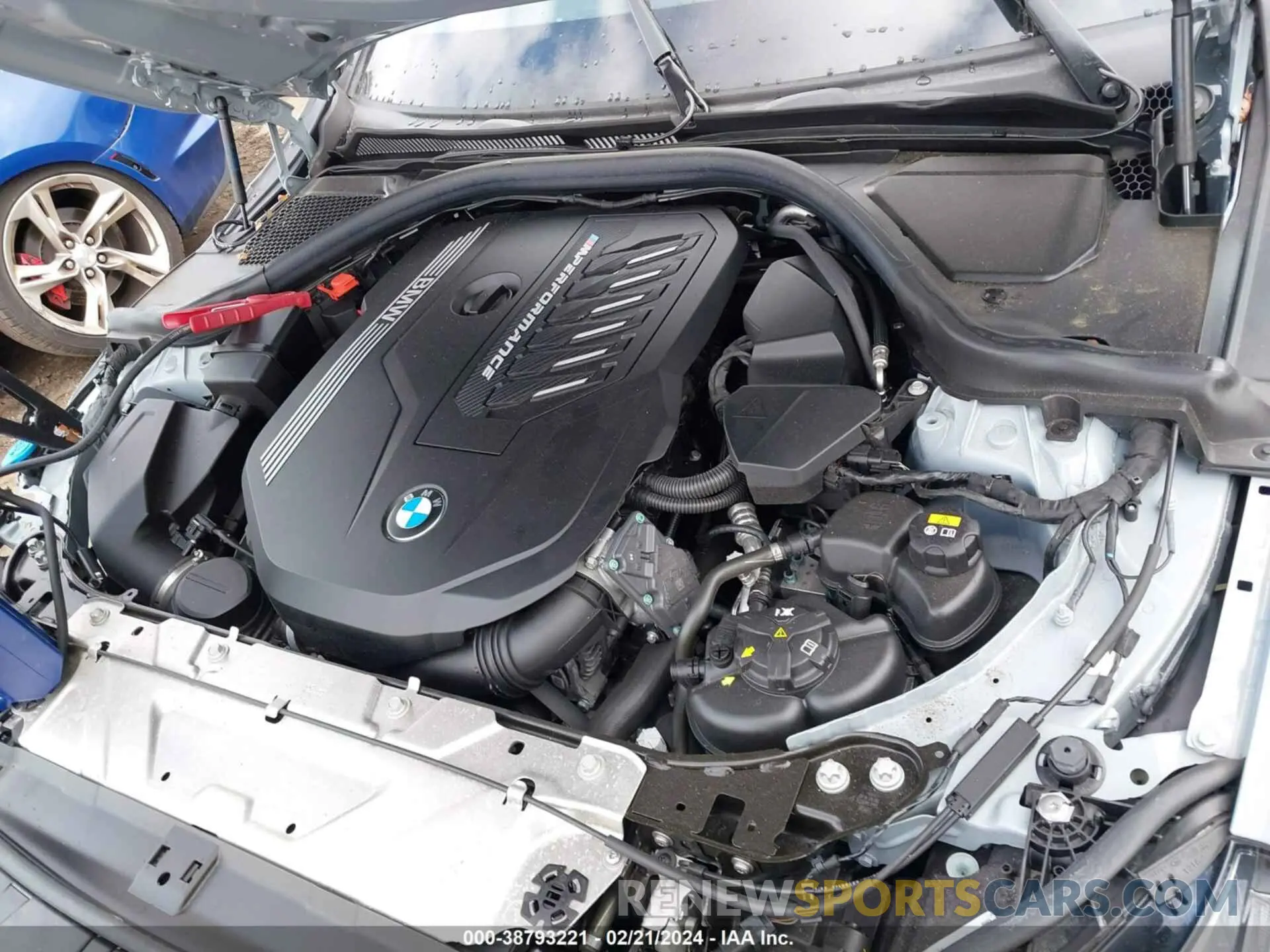 10 fotografías del automóvil dañado 3MW53CM09N8C20997 BMW M240I 2022