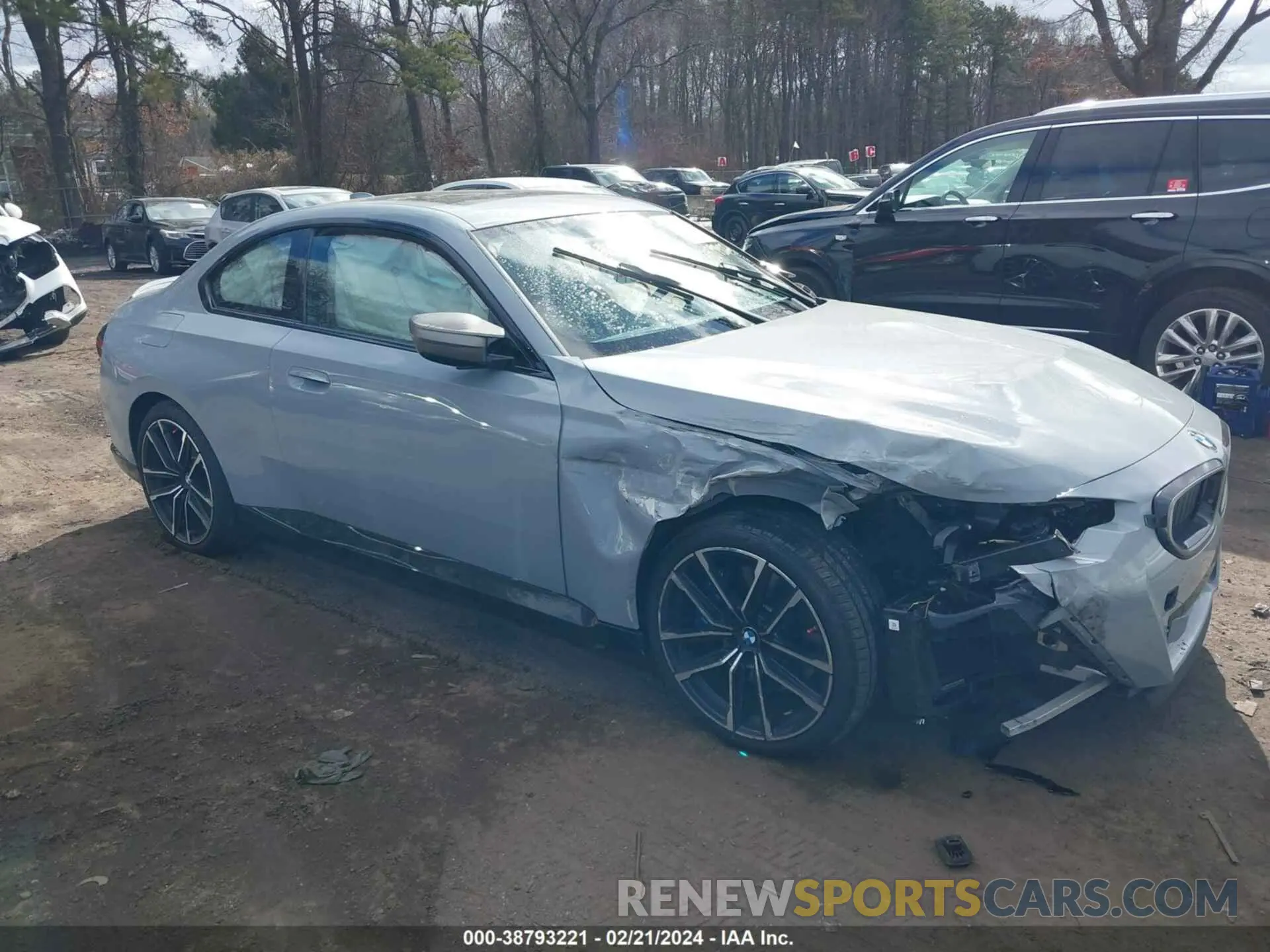 13 fotografías del automóvil dañado 3MW53CM09N8C20997 BMW M240I 2022