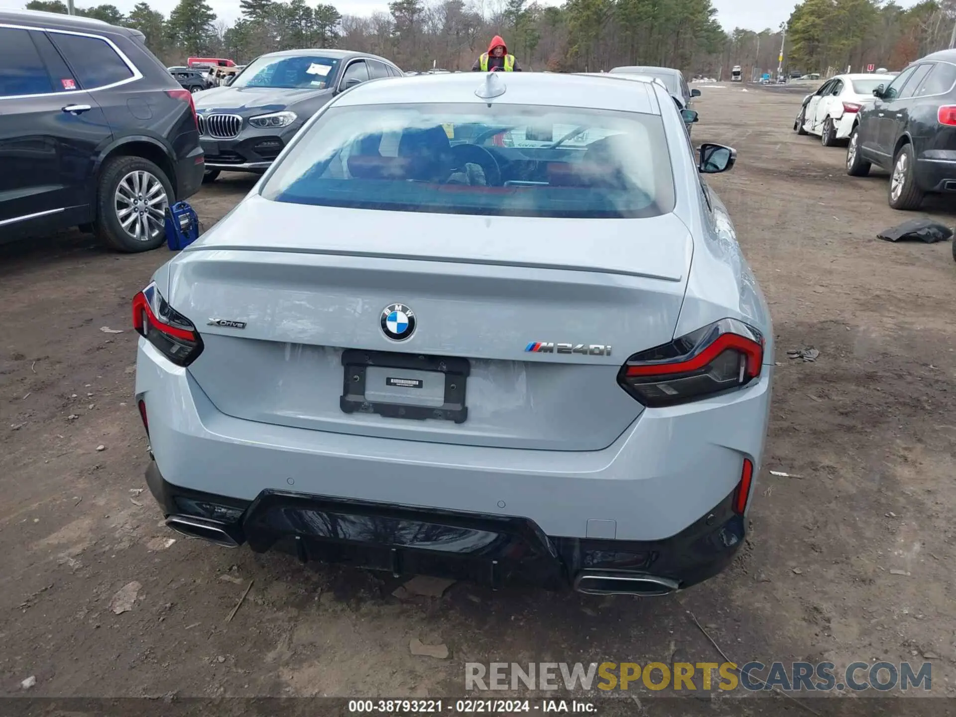 16 fotografías del automóvil dañado 3MW53CM09N8C20997 BMW M240I 2022