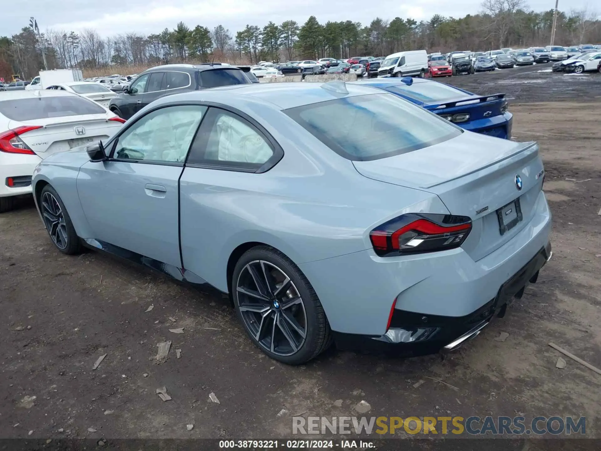 3 fotografías del automóvil dañado 3MW53CM09N8C20997 BMW M240I 2022