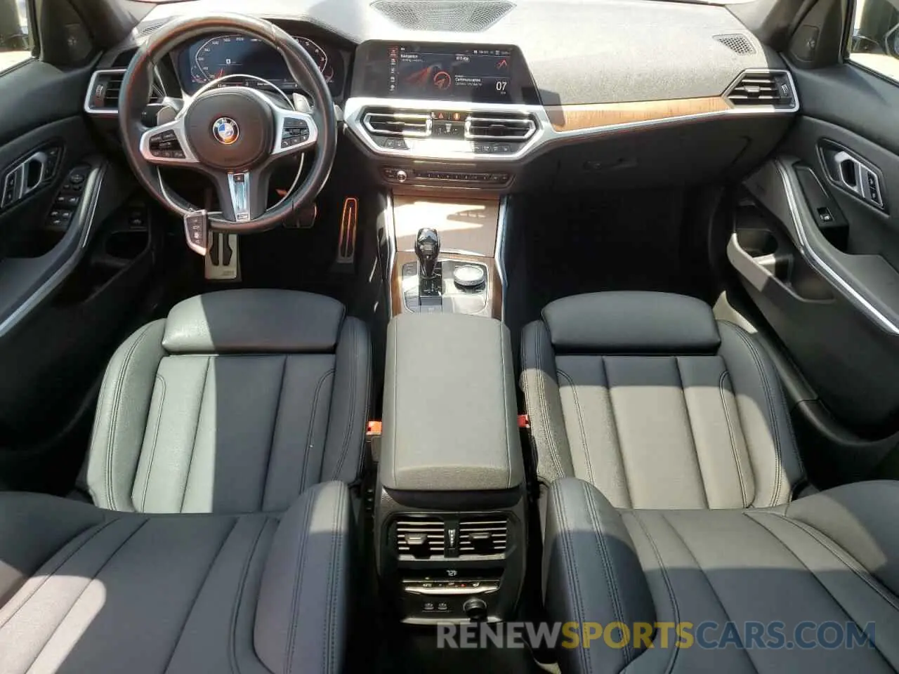 8 fotografías del automóvil dañado 3MW5U7J03L8B26409 BMW M3 2020
