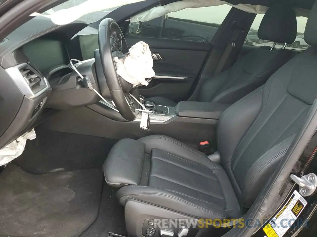 7 fotografías del automóvil dañado 3MW5U7J08L8B27832 BMW M3 2020