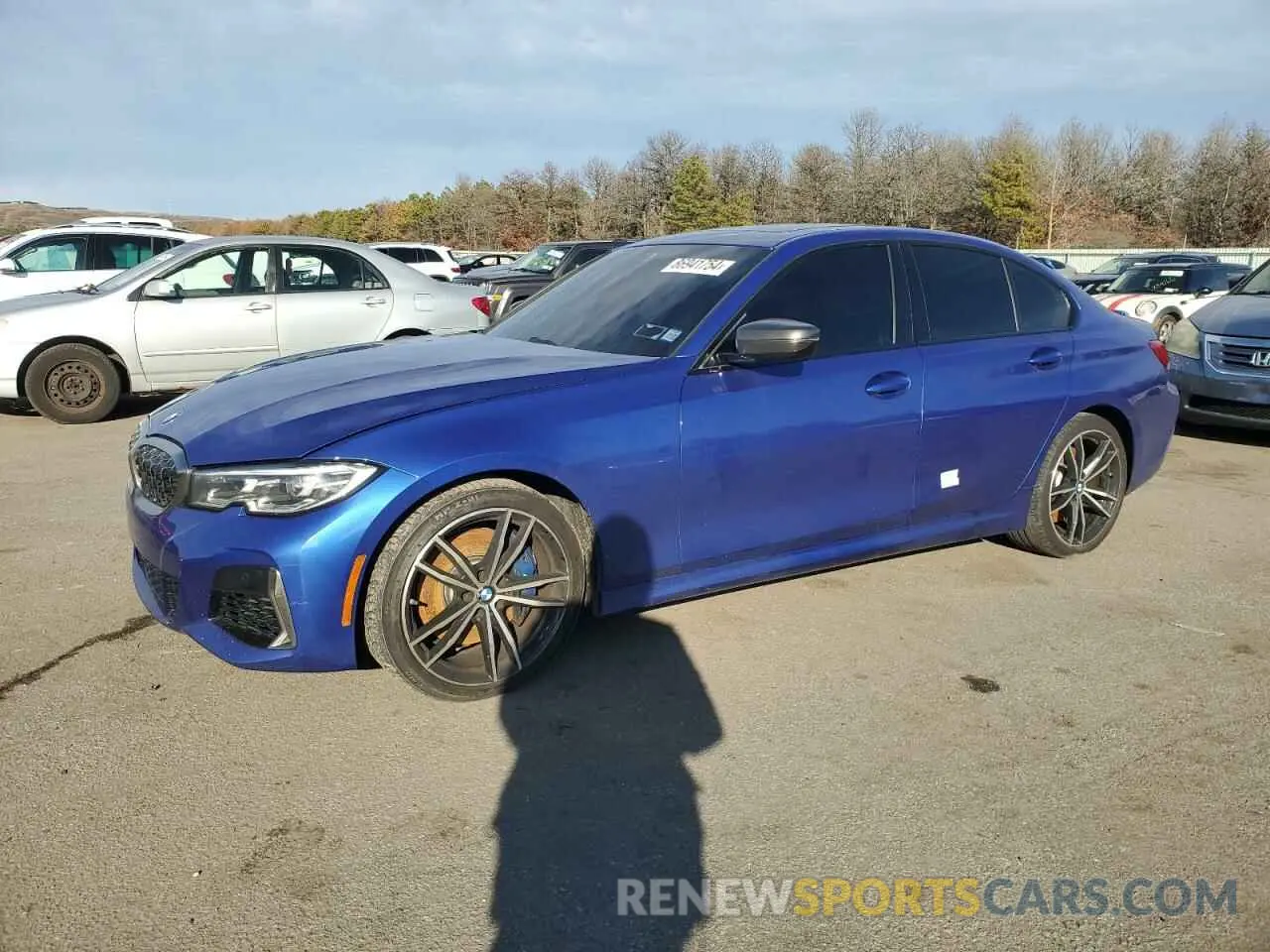 1 fotografías del automóvil dañado WBA5U7C00LFH23105 BMW M3 2020