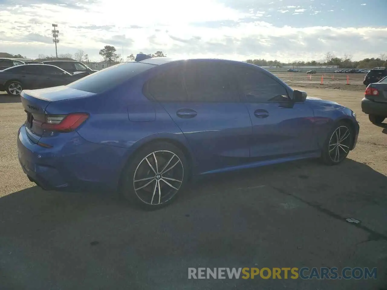3 fotografías del automóvil dañado WBA5U7C00LFH23105 BMW M3 2020