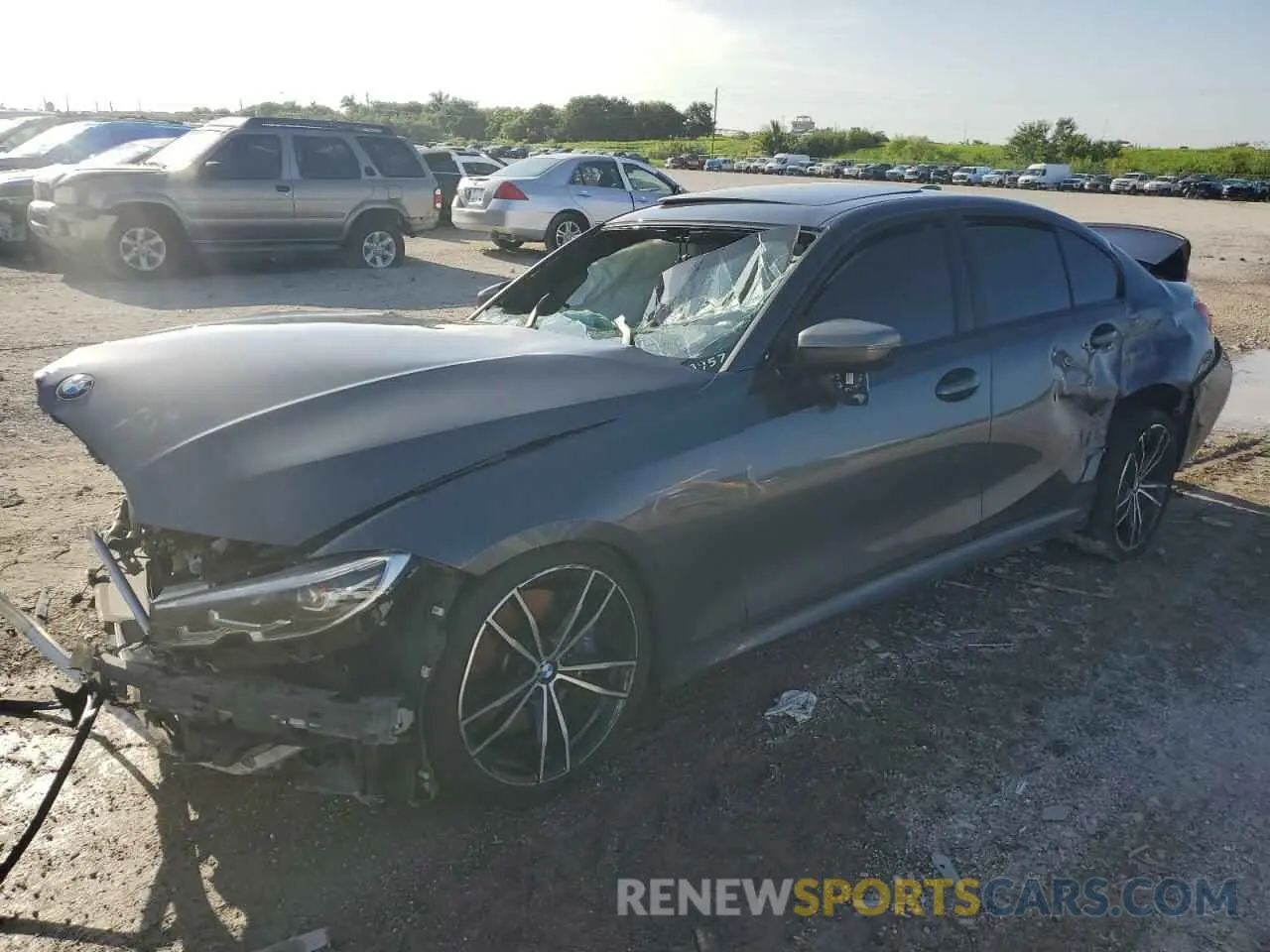 1 fotografías del automóvil dañado WBA5U7C04LAF53957 BMW M3 2020