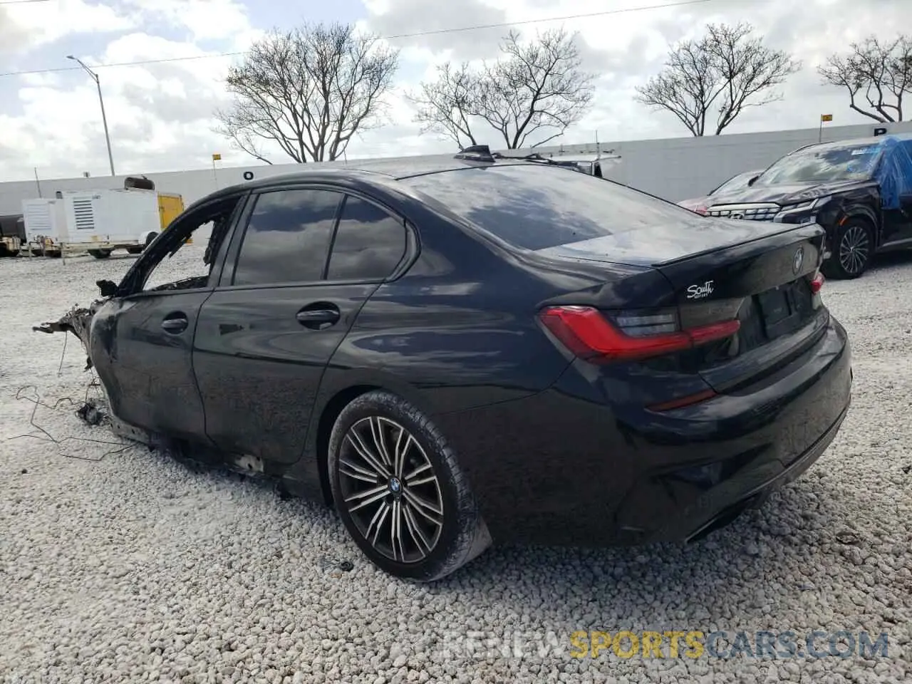 2 fotografías del automóvil dañado WBA5U7C05LFH07224 BMW M3 2020