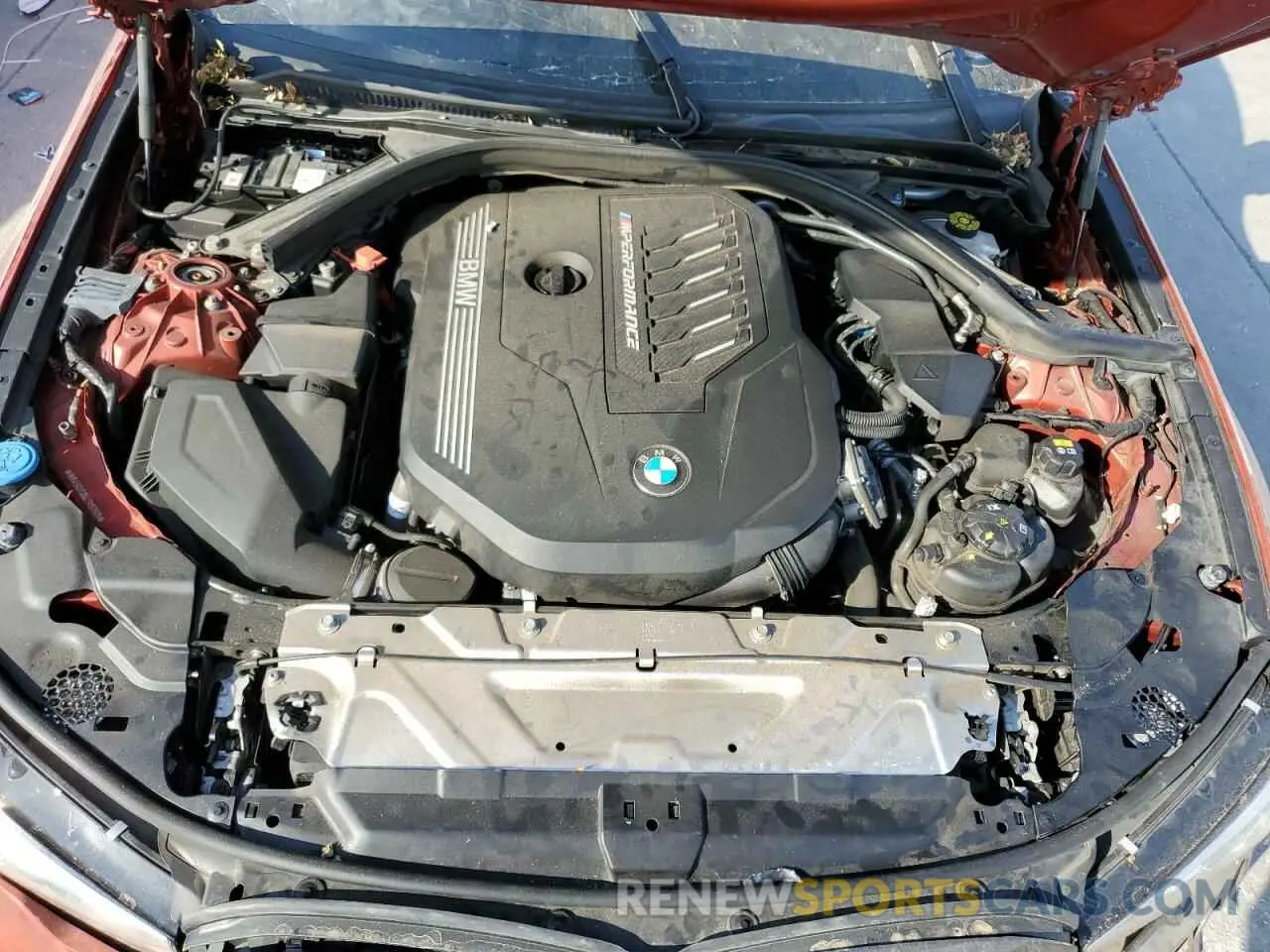 7 fotografías del automóvil dañado WBA5U7C05LFH32303 BMW M3 2020