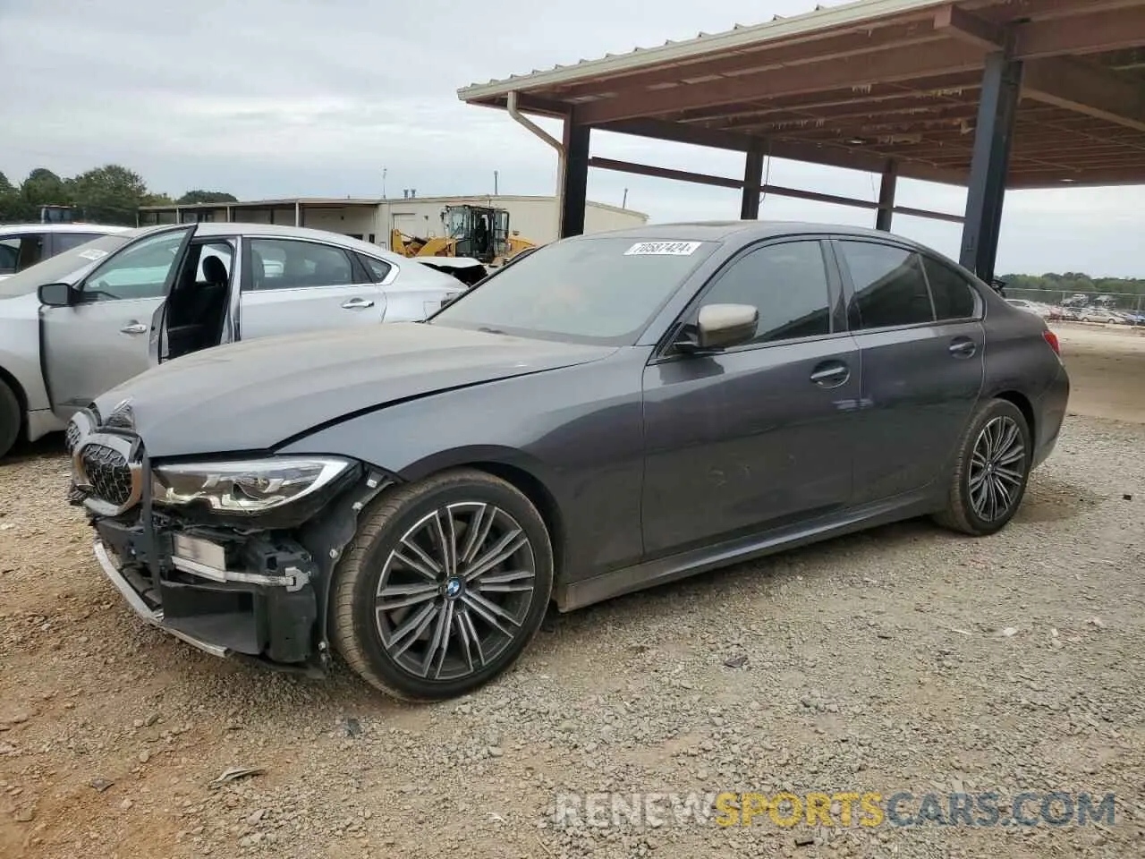 1 fotografías del automóvil dañado WBA5U7C06LFH01576 BMW M3 2020