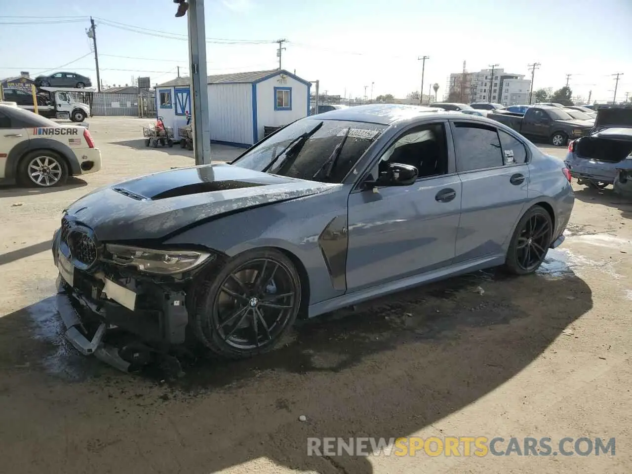 1 fotografías del automóvil dañado WBA5U7C07LA234355 BMW M3 2020