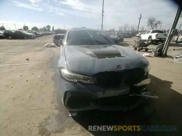10 fotografías del automóvil dañado WBA5U7C07LA234355 BMW M3 2020