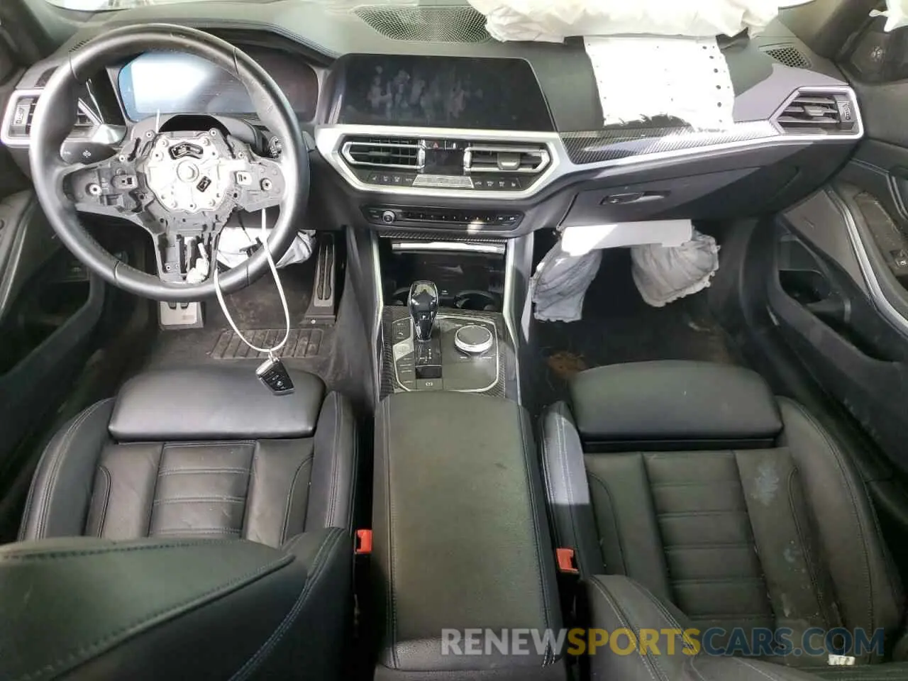 8 fotografías del automóvil dañado WBA5U7C07LA234355 BMW M3 2020