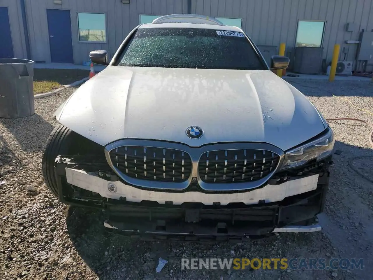 5 fotografías del automóvil dañado WBA5U7C08LFH30738 BMW M3 2020
