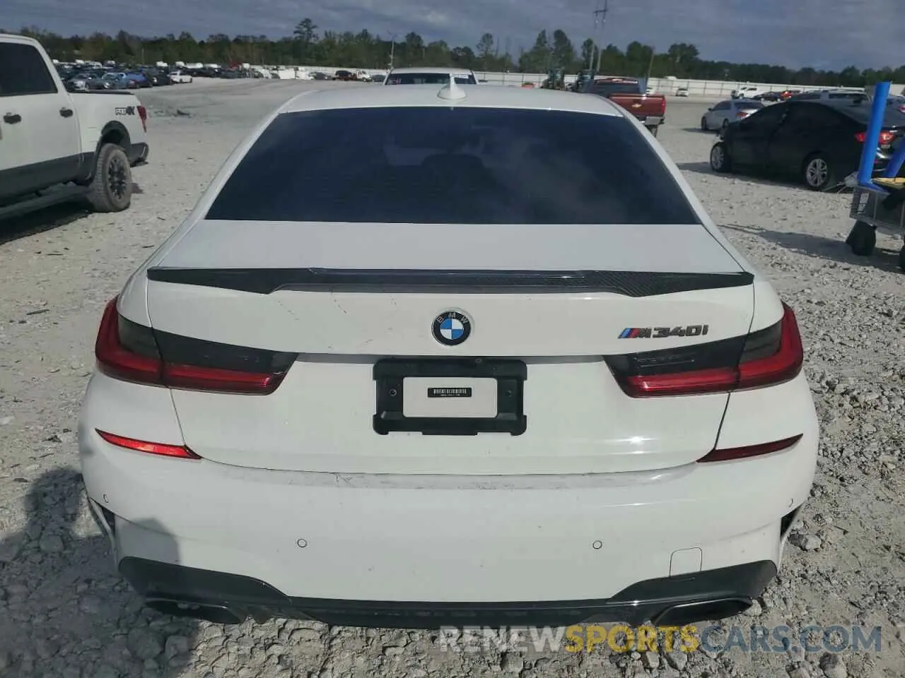 6 fotografías del automóvil dañado WBA5U7C0XLFH57150 BMW M3 2020