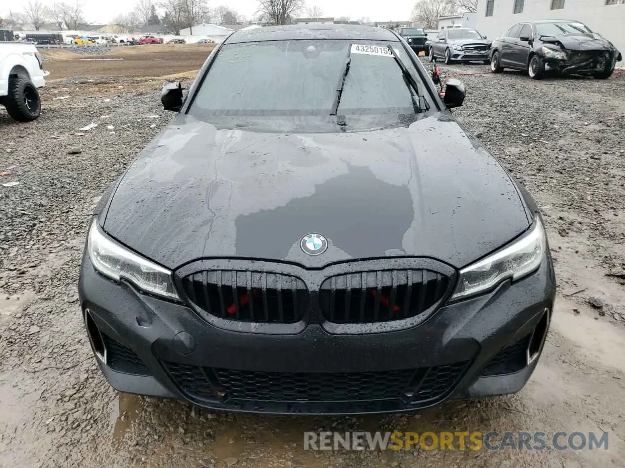 5 fotografías del automóvil dañado WBA5U9C01LFH10388 BMW M3 2020