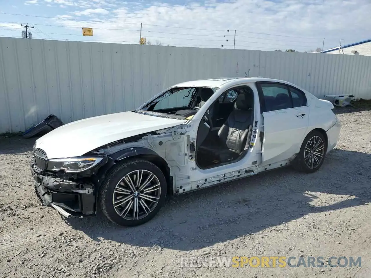 1 fotografías del automóvil dañado WBA5U9C02LA380321 BMW M3 2020