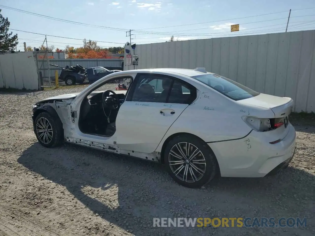 2 fotografías del automóvil dañado WBA5U9C02LA380321 BMW M3 2020