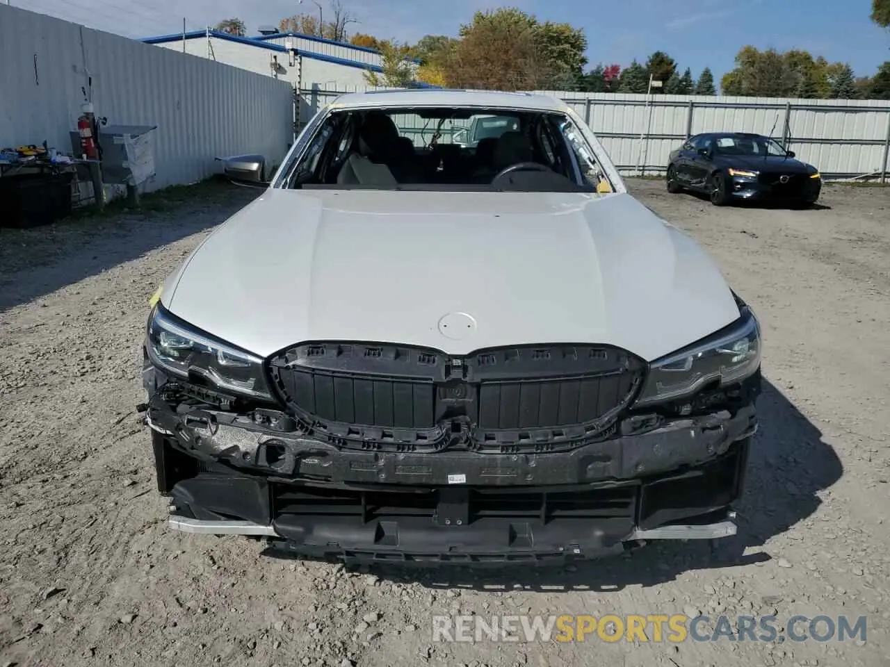 5 fotografías del automóvil dañado WBA5U9C02LA380321 BMW M3 2020