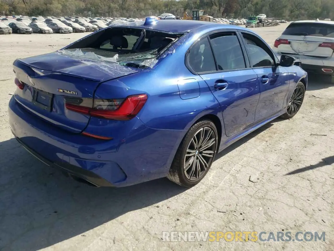 4 fotografías del automóvil dañado WBA5U9C04LFH34829 BMW M3 2020