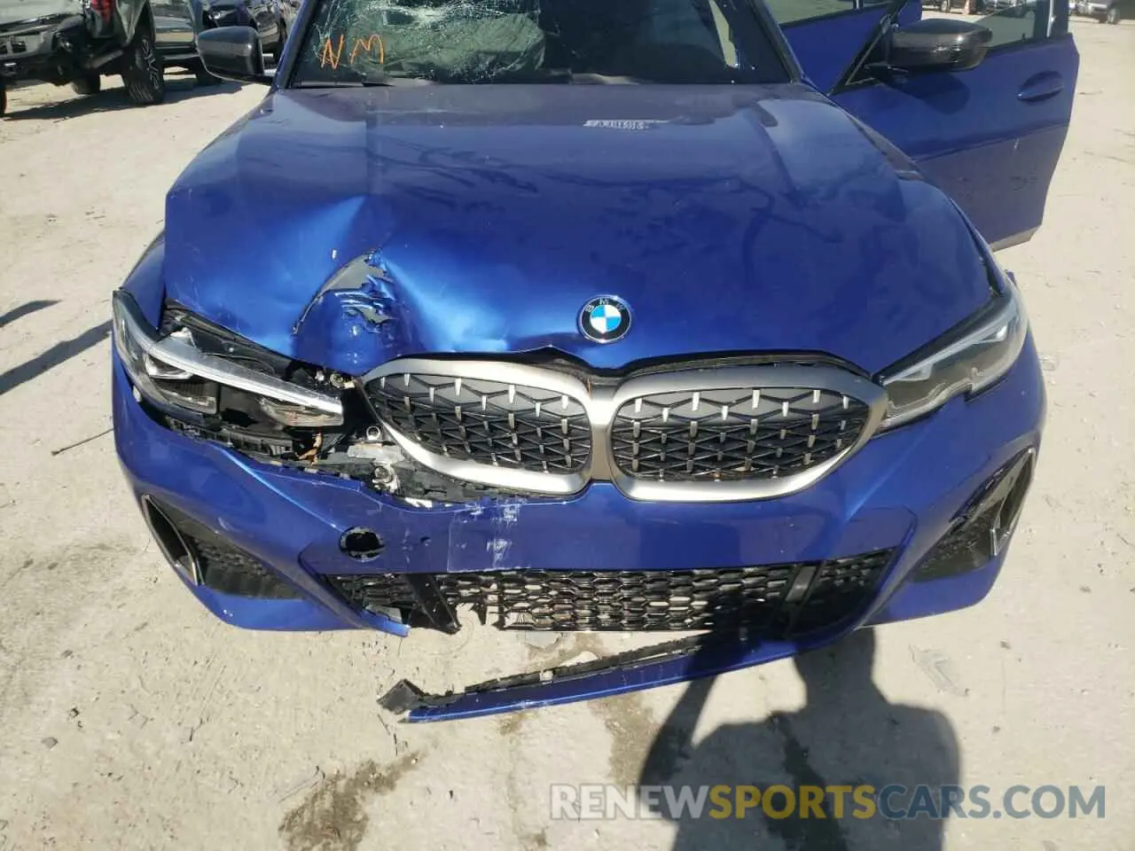 7 fotografías del automóvil dañado WBA5U9C04LFH34829 BMW M3 2020