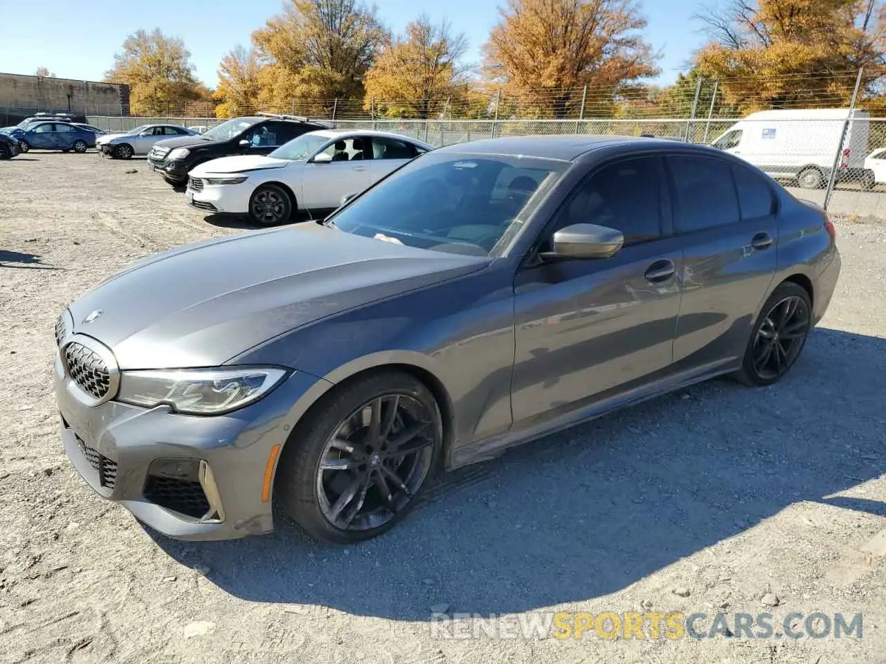 1 fotografías del automóvil dañado WBA5U9C04LFJ97800 BMW M3 2020