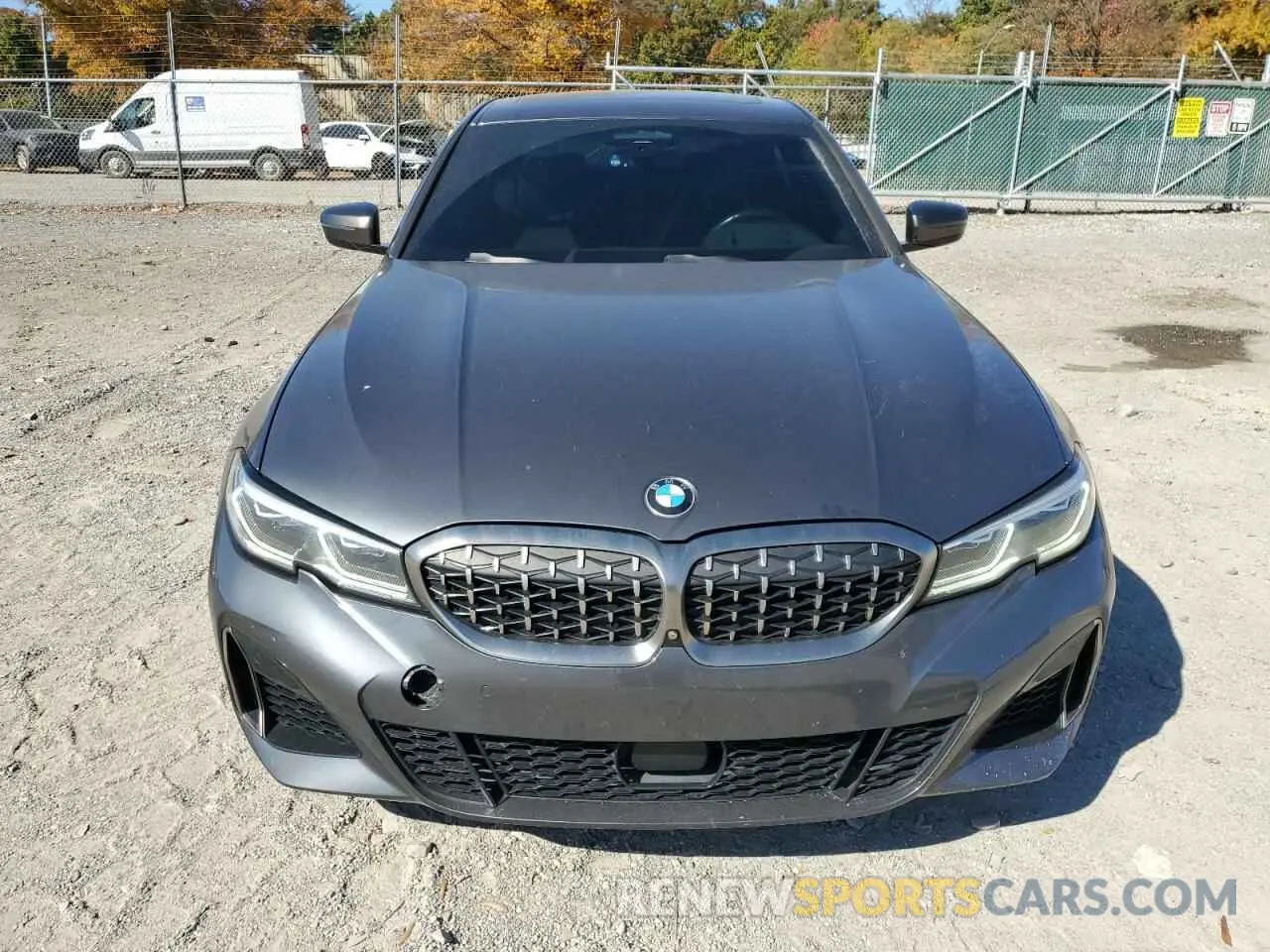 5 fotografías del automóvil dañado WBA5U9C04LFJ97800 BMW M3 2020