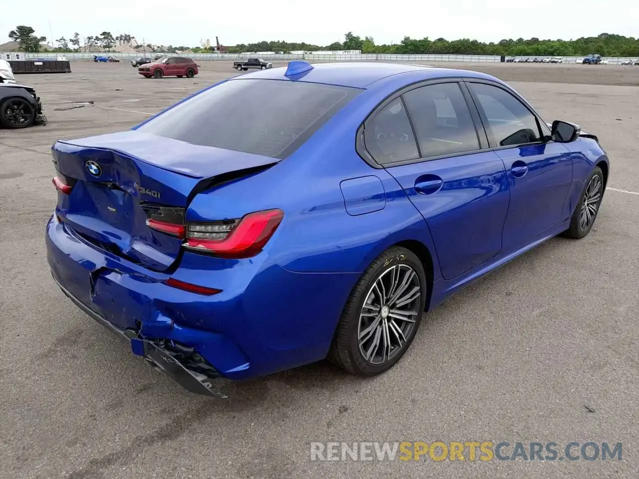 4 fotografías del automóvil dañado WBA5U9C05LFJ43986 BMW M3 2020