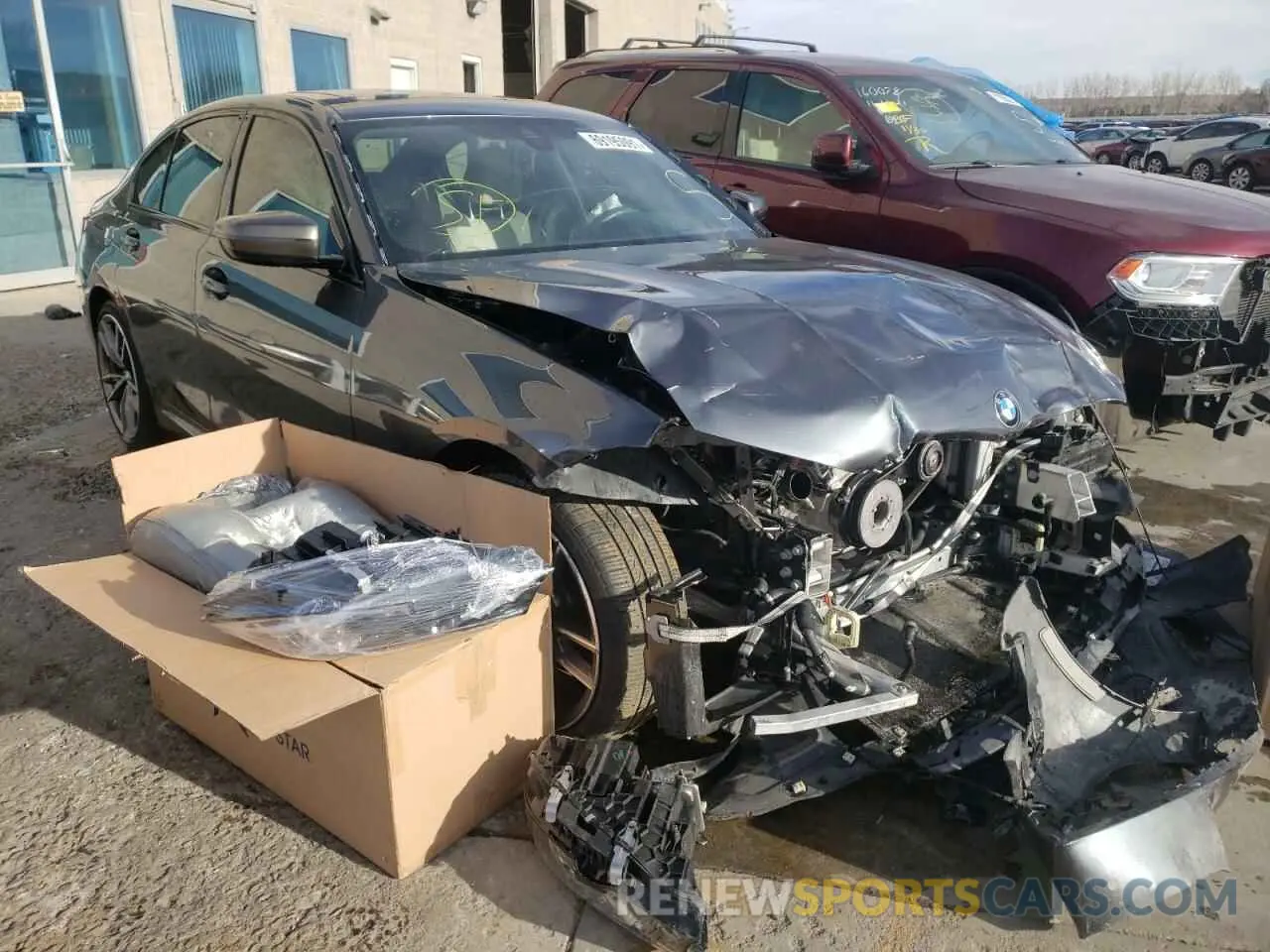 1 fotografías del automóvil dañado WBA5U9C07LA380640 BMW M3 2020