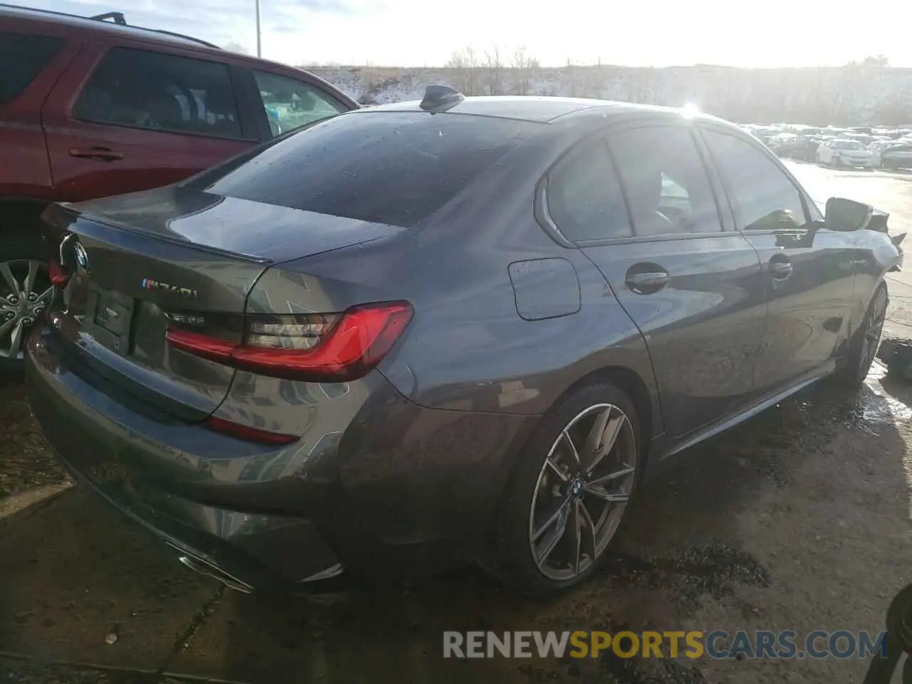 4 fotografías del automóvil dañado WBA5U9C07LA380640 BMW M3 2020