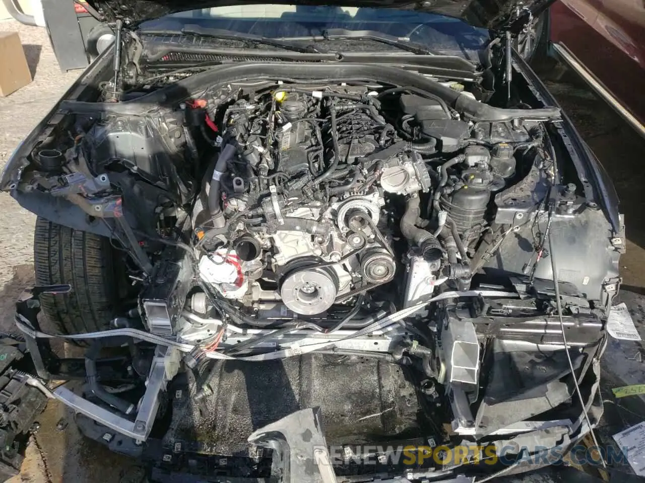7 fotografías del automóvil dañado WBA5U9C07LA380640 BMW M3 2020