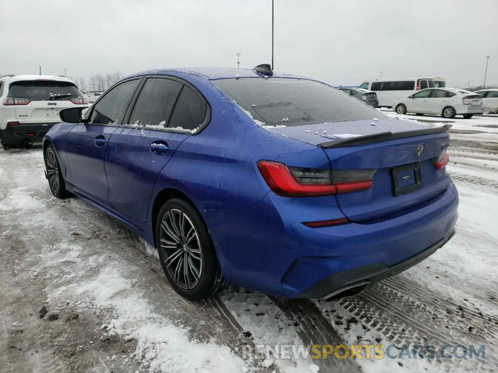 3 fotografías del automóvil dañado WBA5U9C09LFJ85321 BMW M3 2020