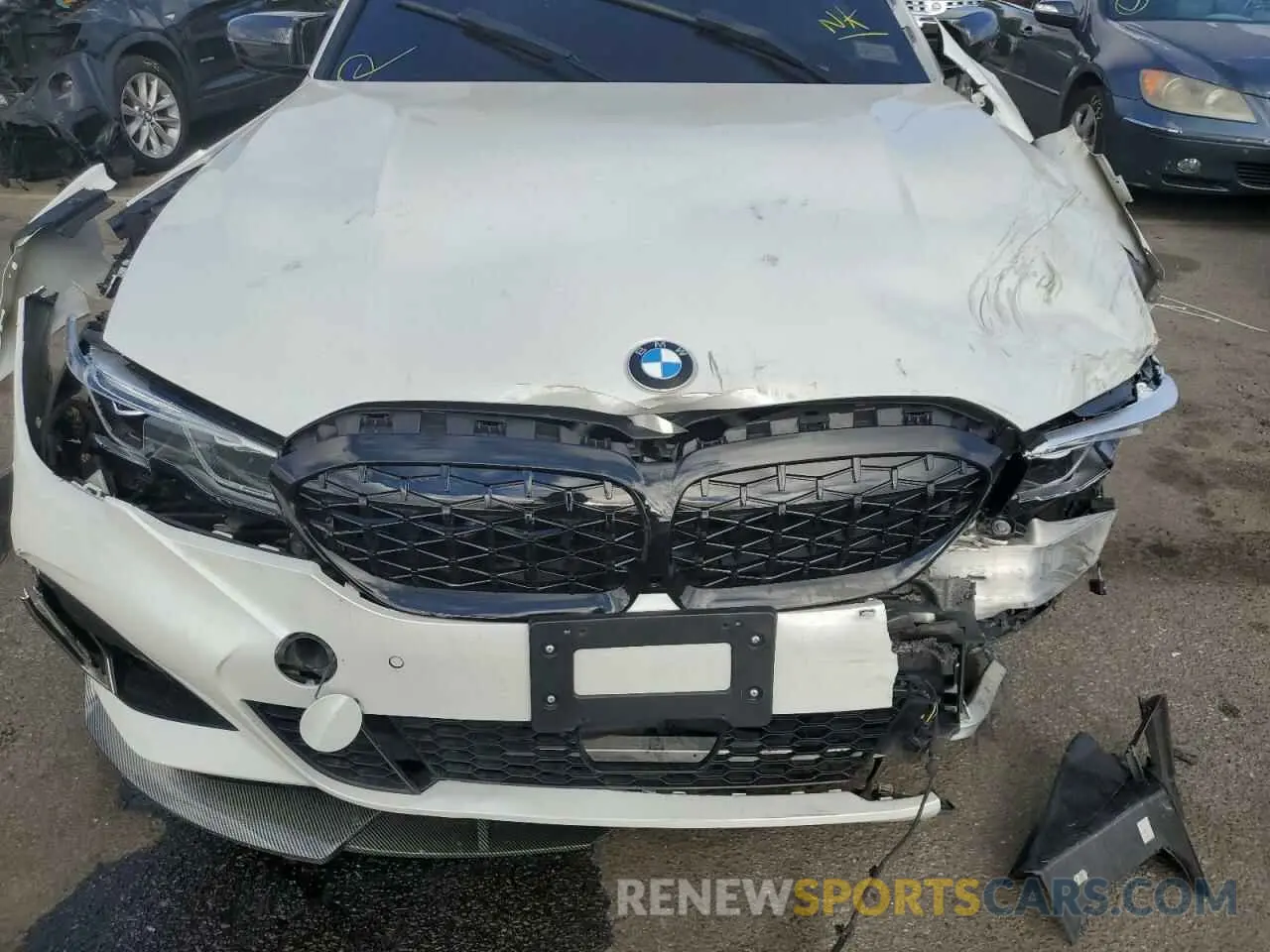 7 fotografías del automóvil dañado WBA5U9C0XLA379272 BMW M3 2020