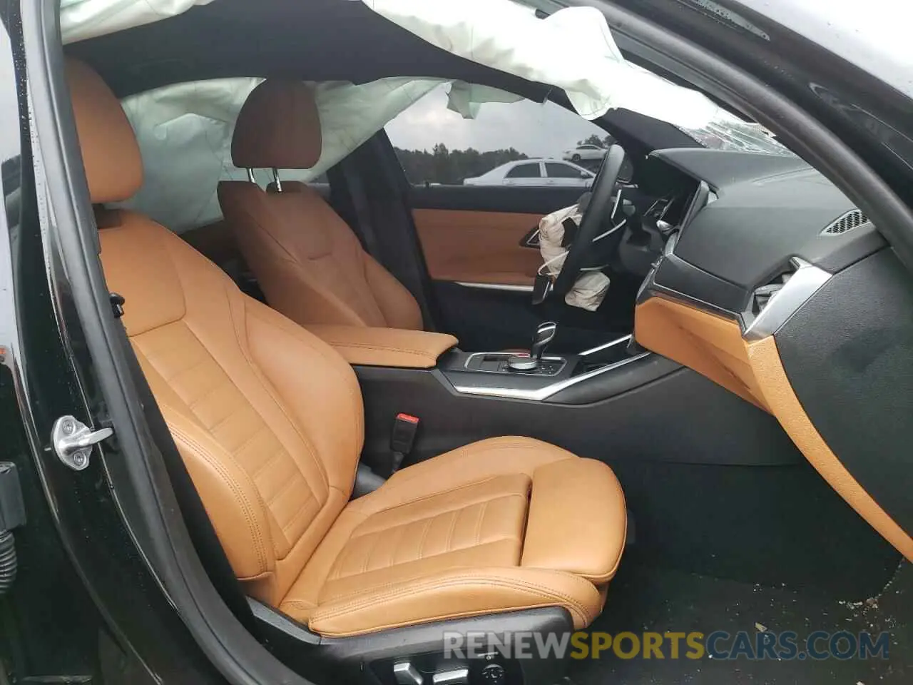 5 fotografías del automóvil dañado 3MW5U7J01M8B91017 BMW M3 2021